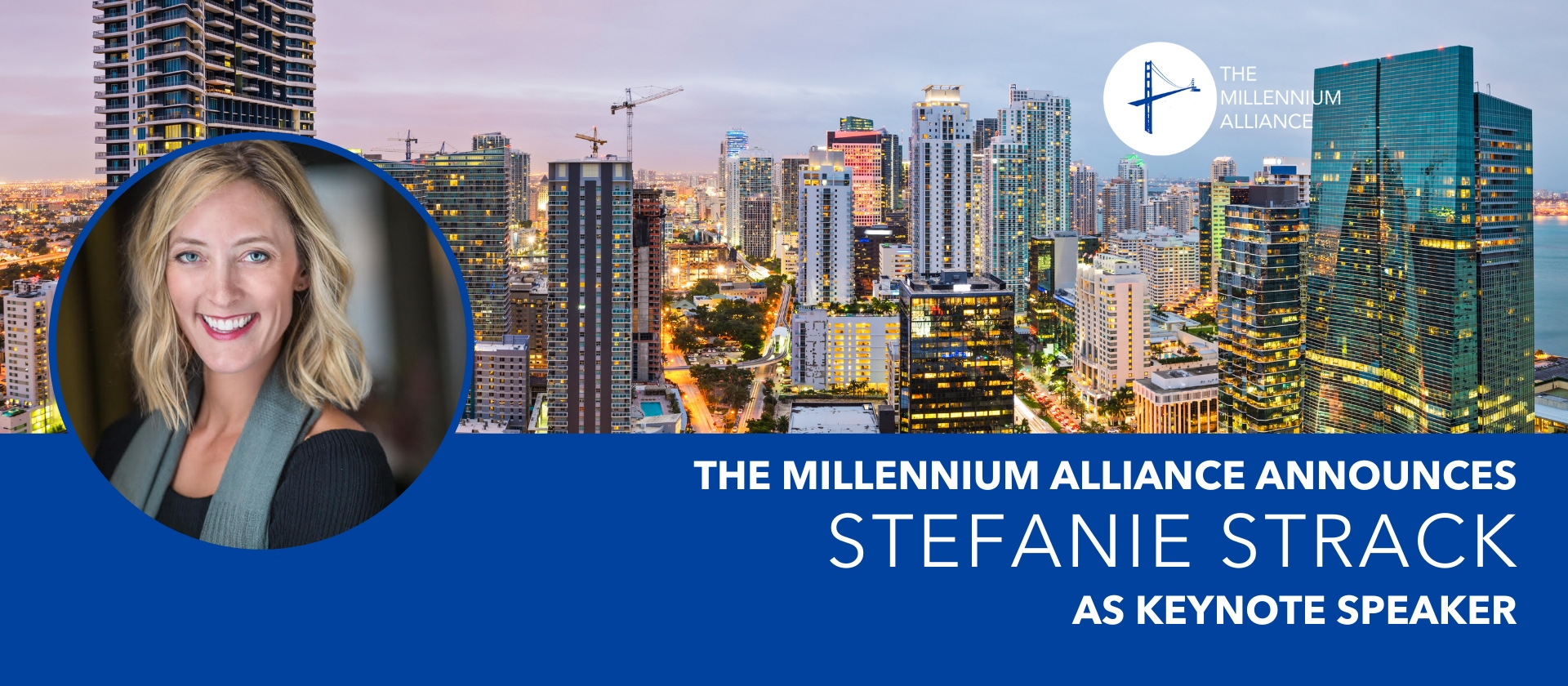 Round of Applause for Stefanie Strack, our Newest Keynote Speaker!