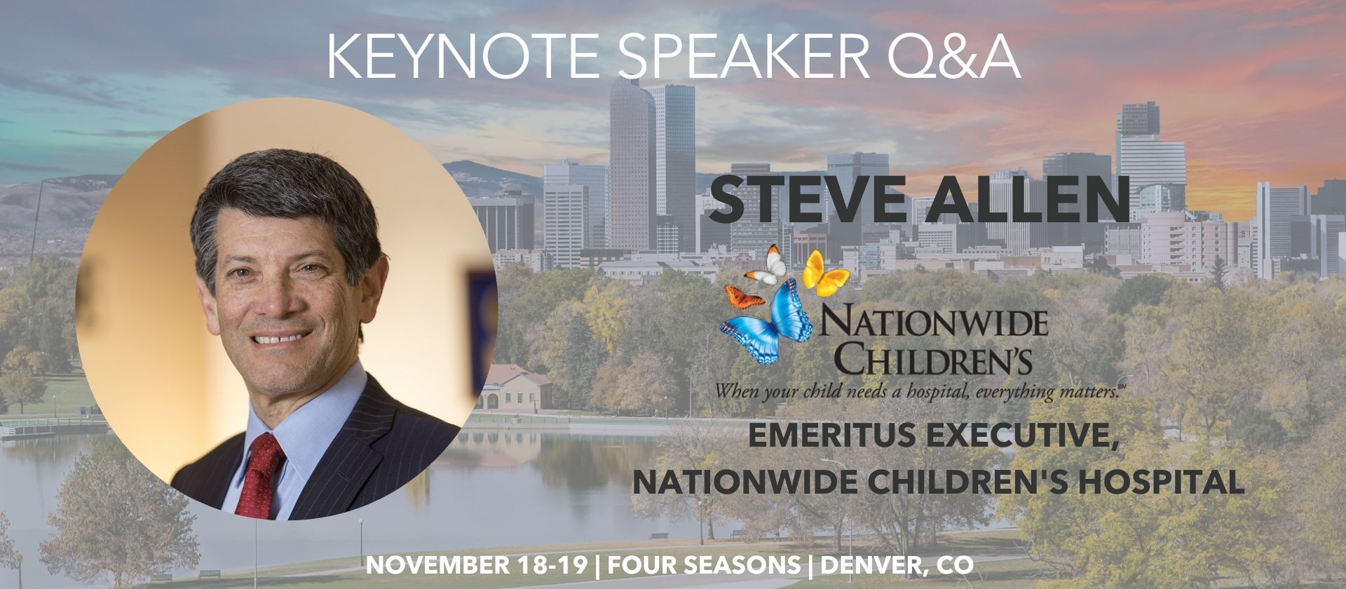 Exclusive Interview with our Keynote Speaker, Steve Allen