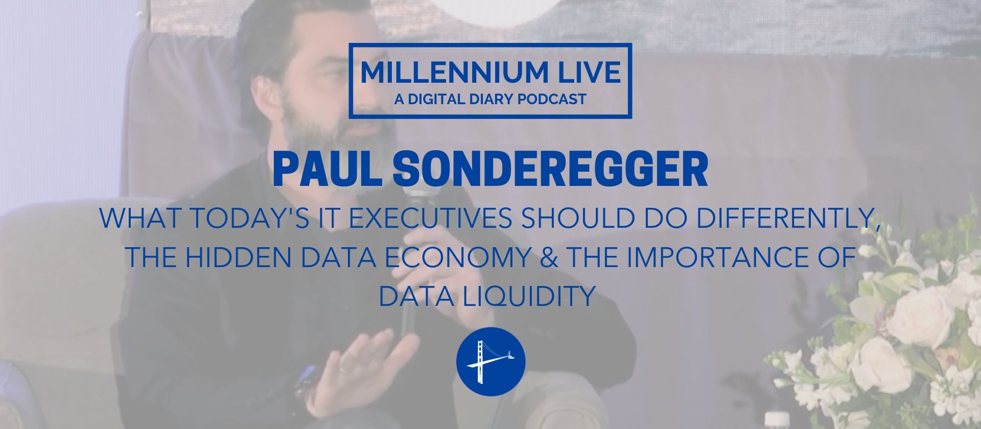 #MillenniumLive with Oracle’s Senior Data Strategist, Paul Sonderegger!