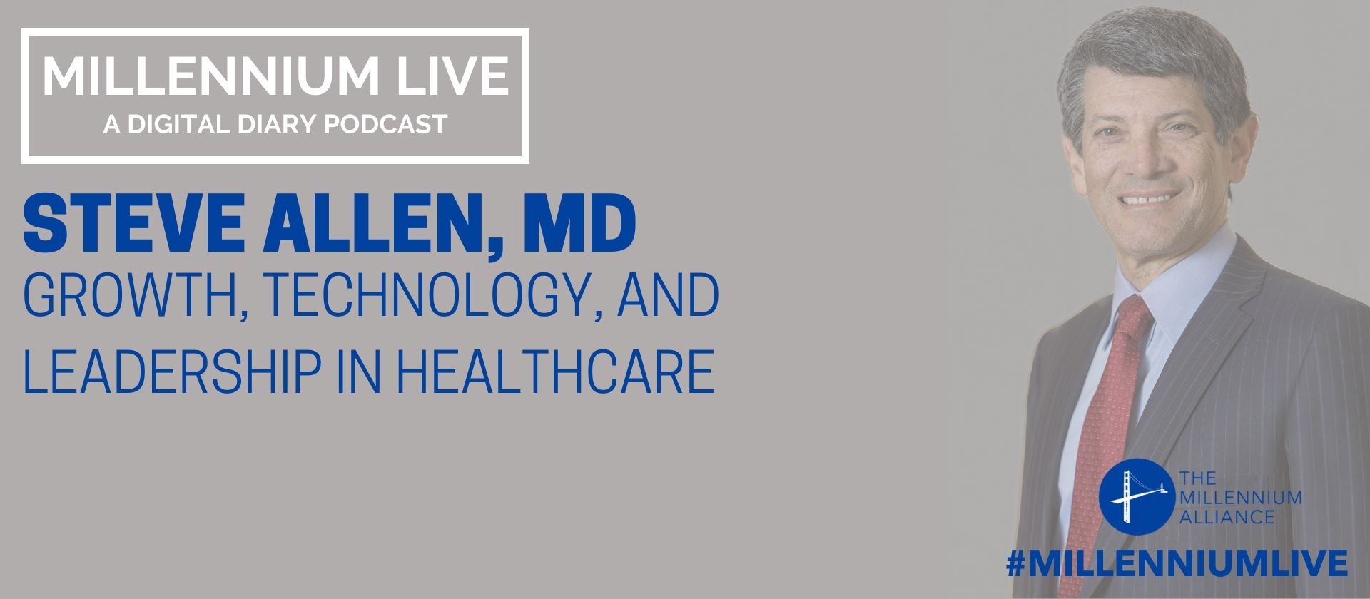 This Week’s #MillenniumLive with Steve Allen, MD!